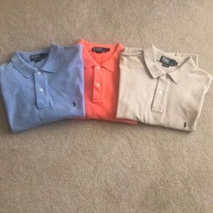 Polo size L shirts